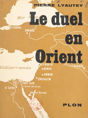 cover image of Le duel en Orient